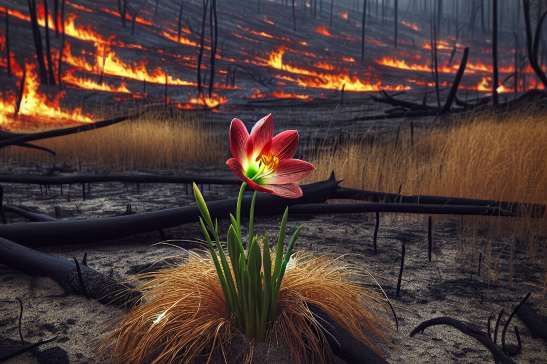 Which Flowers Often Appear After a Wildfire?