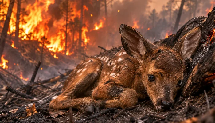 What Happens To Wild Animals During A Wildfire
